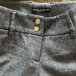 Dolce and Gabbana Wool Pants